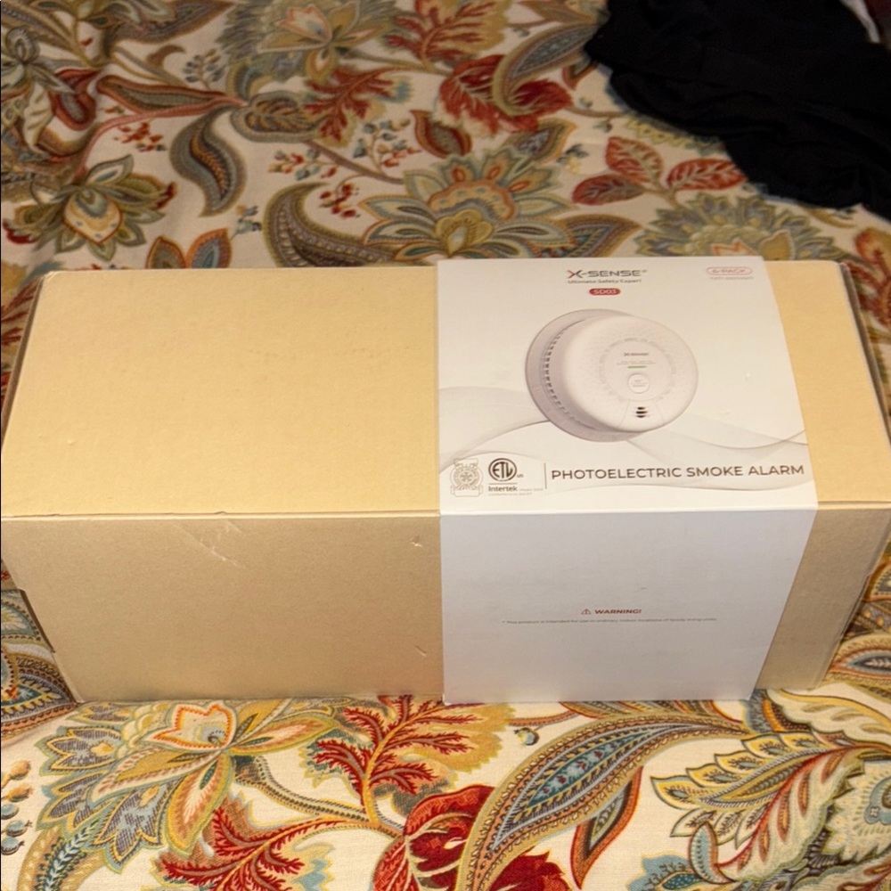 X-Sense Photoelectric Smoke Alarm 6 pack NIB